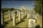 View Of El Castillo From The Temple Of 1,000 Columns